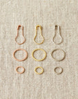 Cocoknits Precious Metal Stitch Markers - Cocoknits - Notions - The Little Yarn Store