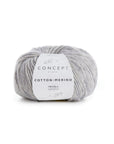 Concept by Katia Cotton-Merino - 106 Light Grey - 10 Ply - Concept by Katia - The Little Yarn Store