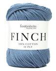 Fiddlesticks Finch - 6207 Blue Jeans - 10 Ply - Cotton - The Little Yarn Store