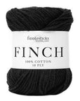 Fiddlesticks Finch - 6206 Black - 10 Ply - Cotton - The Little Yarn Store