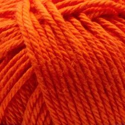 Fiddlesticks Wren - 051 Tangerine - 8 Ply - Cotton - The Little Yarn Store