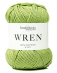 Fiddlesticks Wren - 035 Leaf - 8 Ply - Cotton - The Little Yarn Store
