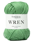 Fiddlesticks Wren - 036 Green - 8 Ply - Cotton - The Little Yarn Store