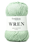 Fiddlesticks Wren - 033 Sage - 8 Ply - Cotton - The Little Yarn Store