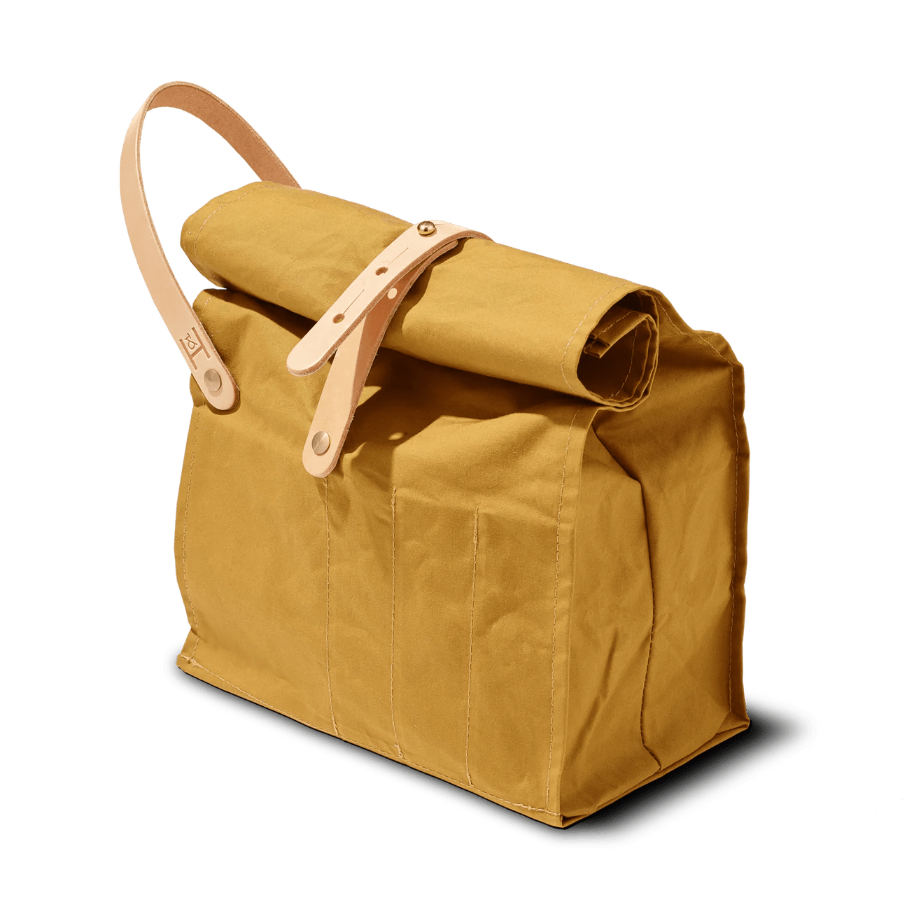 Hide & Hammer #03 Roll Top Bag - Mustard - Bags - Coming Soon - The Little Yarn Store