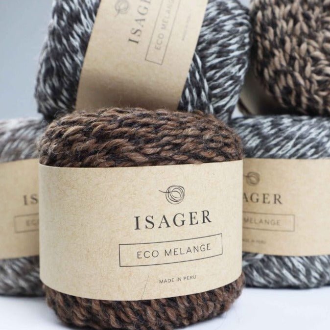 Isager Eco Melange - 6M - 5 Ply - Alpaca - The Little Yarn Store