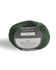 Isager Trio 1 - Bottle Green - 2 Ply - Cotton - The Little Yarn Store