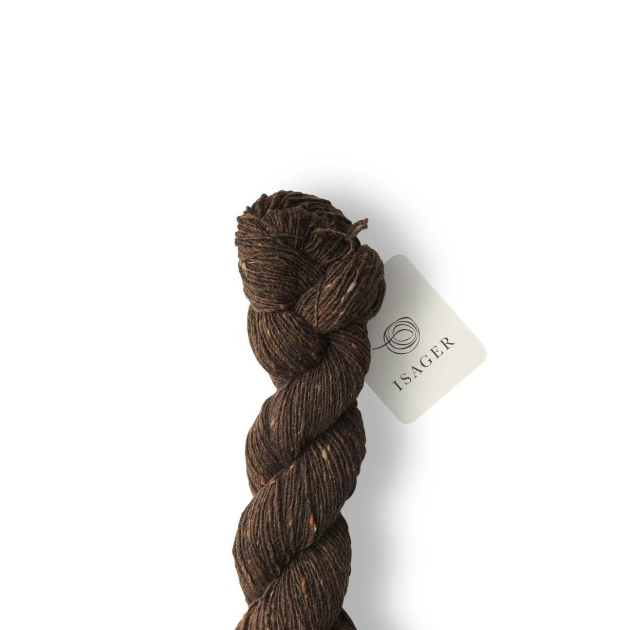 Isager Tweed - Chocolate - 5 Ply - Isager - The Little Yarn Store