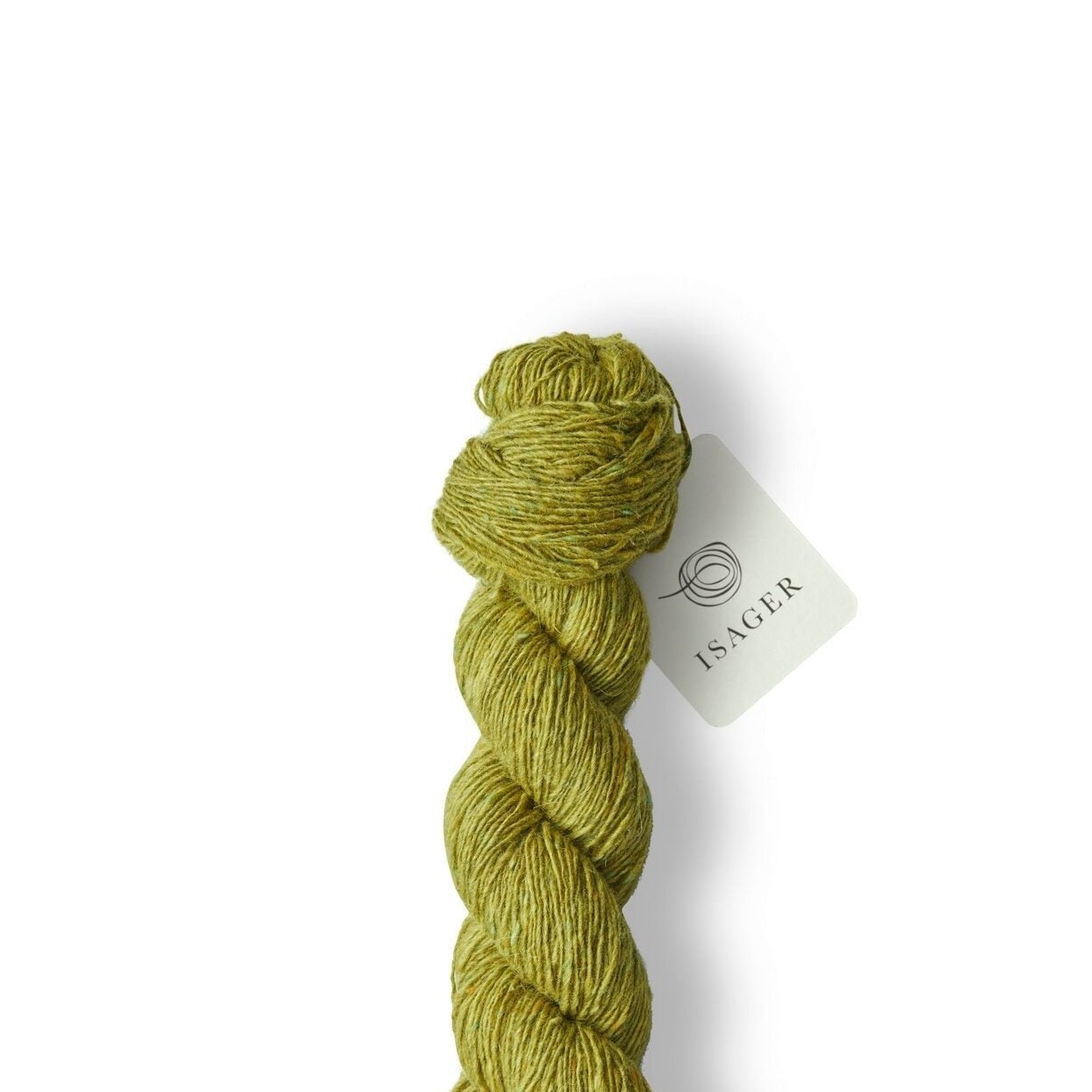 Isager Tweed - Lime - 5 Ply - Isager - The Little Yarn Store