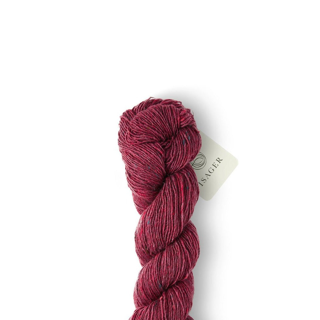 Isager Tweed - Plum - 5 Ply - Isager - The Little Yarn Store