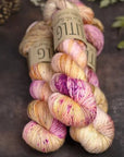 Life in the Long Grass Moon Sock - Rose Gold - The Little Yarn Store