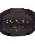 Rowan Felted Tweed - 211 Black - 8 Ply - Alpaca - The Little Yarn Store