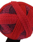 Schoppel-Wolle Zauberball Crazy - 2095 Indian Red - 4 Ply - Nylon - The Little Yarn Store