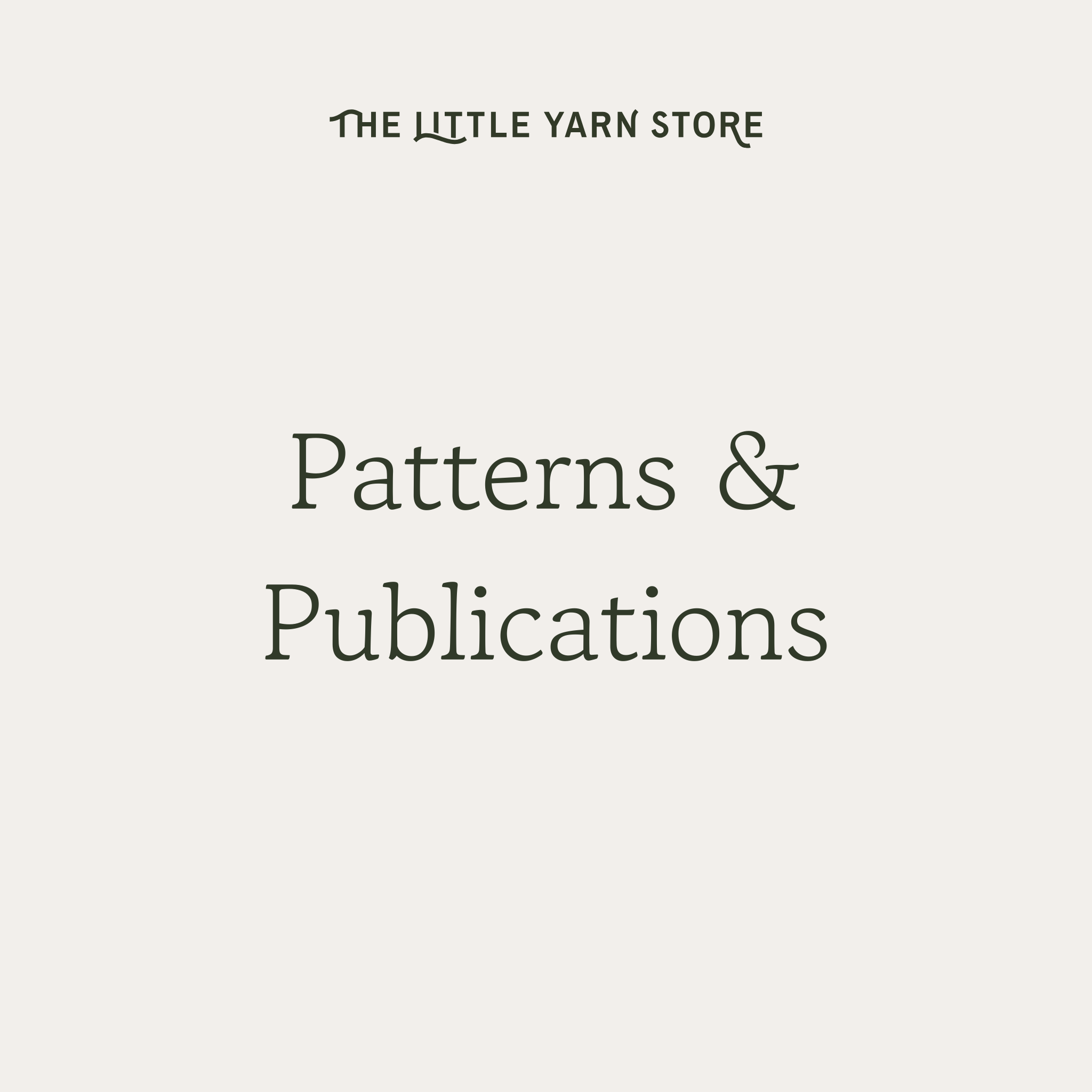 Knitting and Crochet Patterns and Publications Tagged "Patterns
