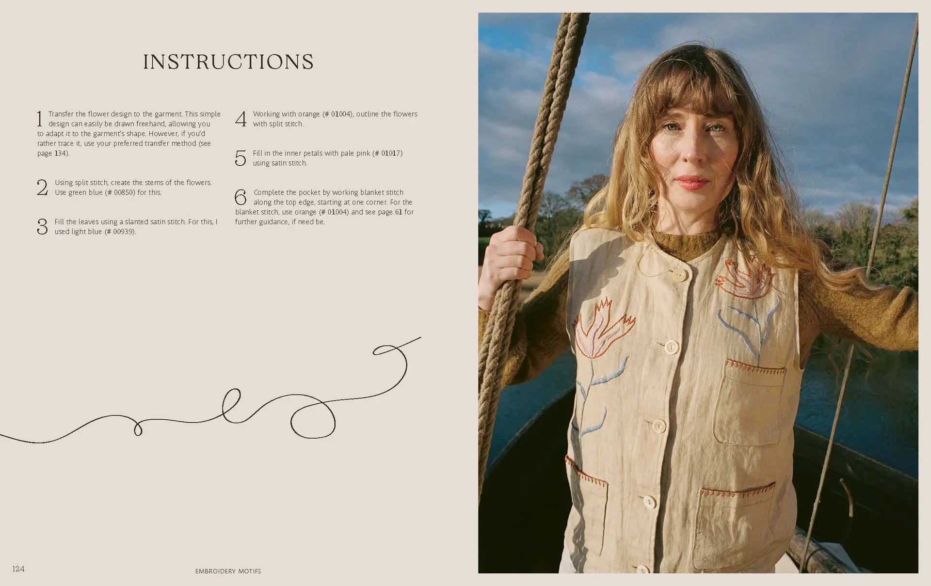 Threads: 20 Hand Embroidery Designs to Enhance Your Clothes