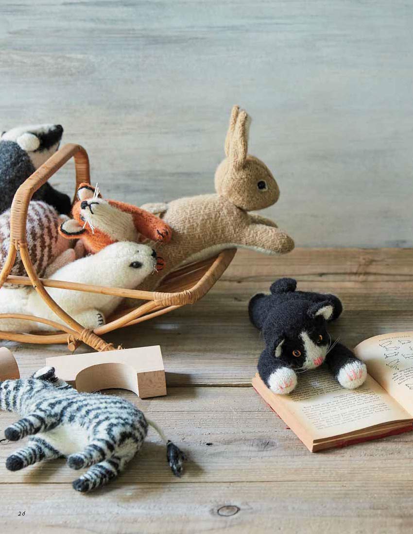 Adorable Knitted Animals - Hiroko Ibuki - The Little Yarn Store