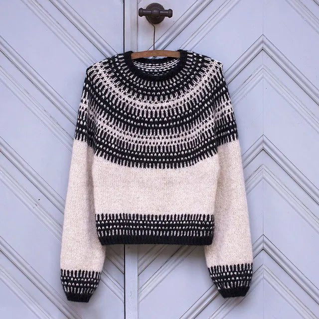 Badger and Bloom Sweater Knitting Kit - Anne Ventzel - One (1) - The Little Yarn Store
