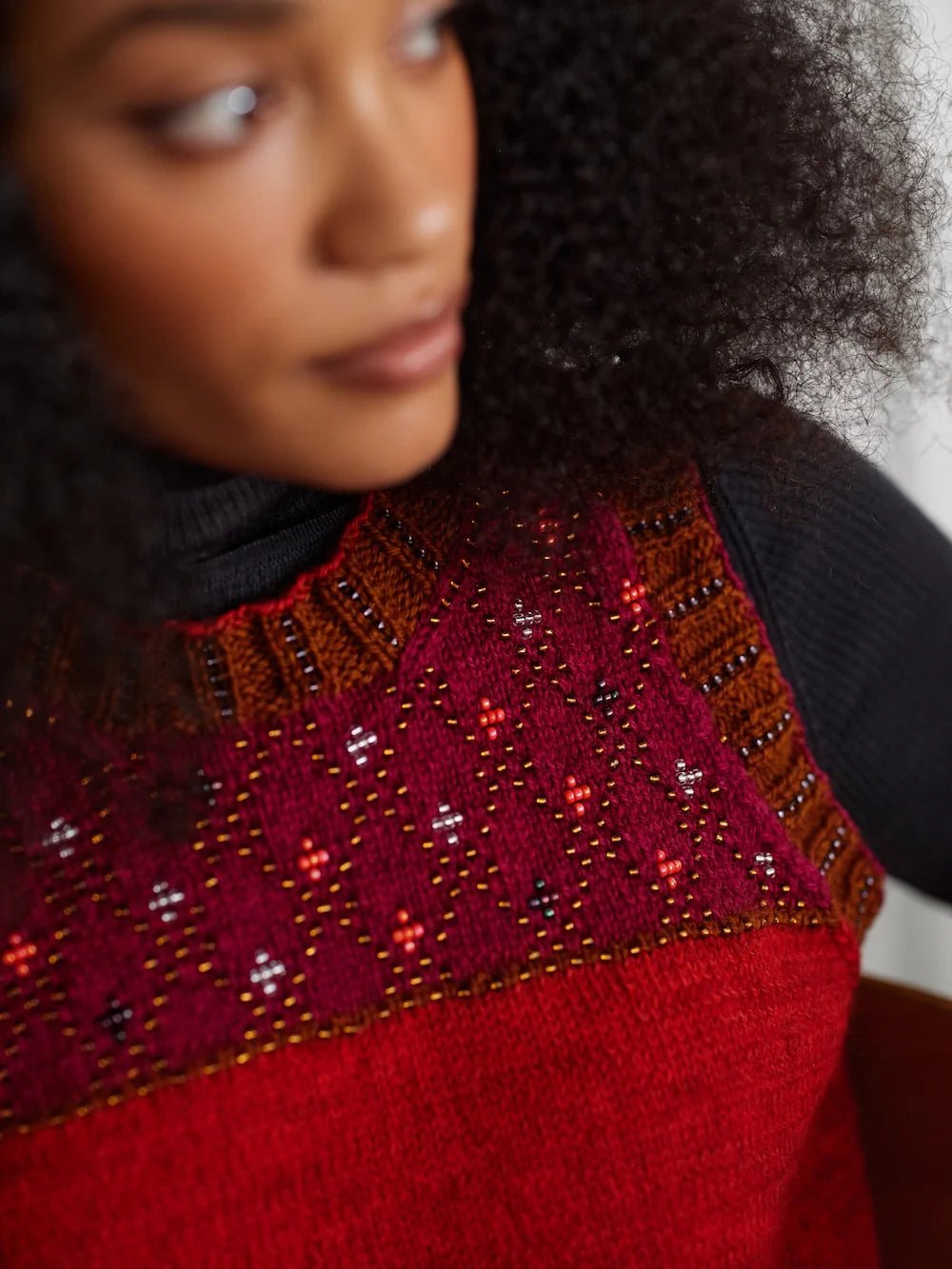 Beaded Colourwork: A Modern Approach to Knitting with Beads - Laine - The Little Yarn Store