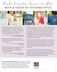Beautiful Embroidered Accessories - Lexi Mire Brantman - The Little Yarn Store