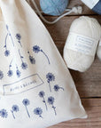 Biches & Buches Project Bags - Biches & Buches - White 45 x 30 cm - The Little Yarn Store