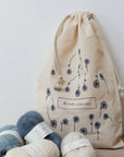 Biches & Buches Project Bags - Biches & Buches - White 45 x 30 cm - The Little Yarn Store