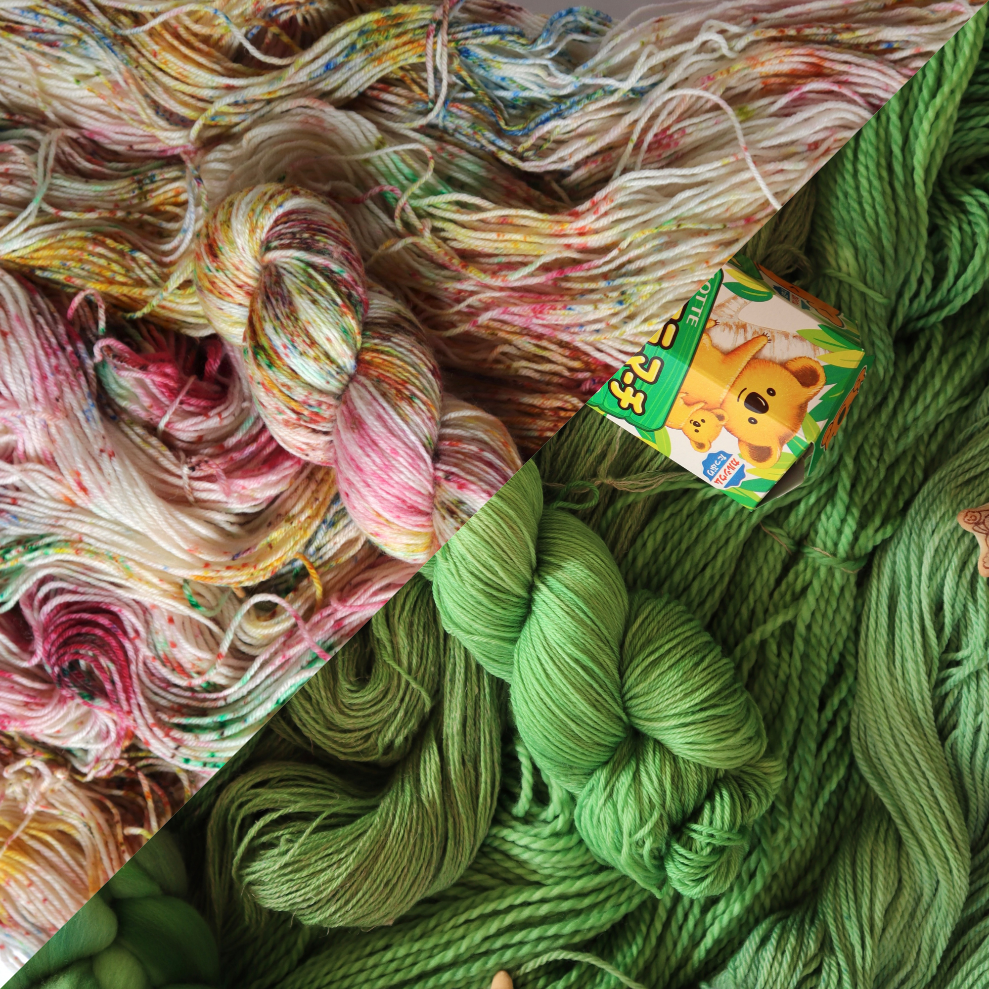 Big Little Yarn Co. Trusty Sock Sets - Big Little Yarn Co. - Hanabi + Koala March - The Little Yarn Store