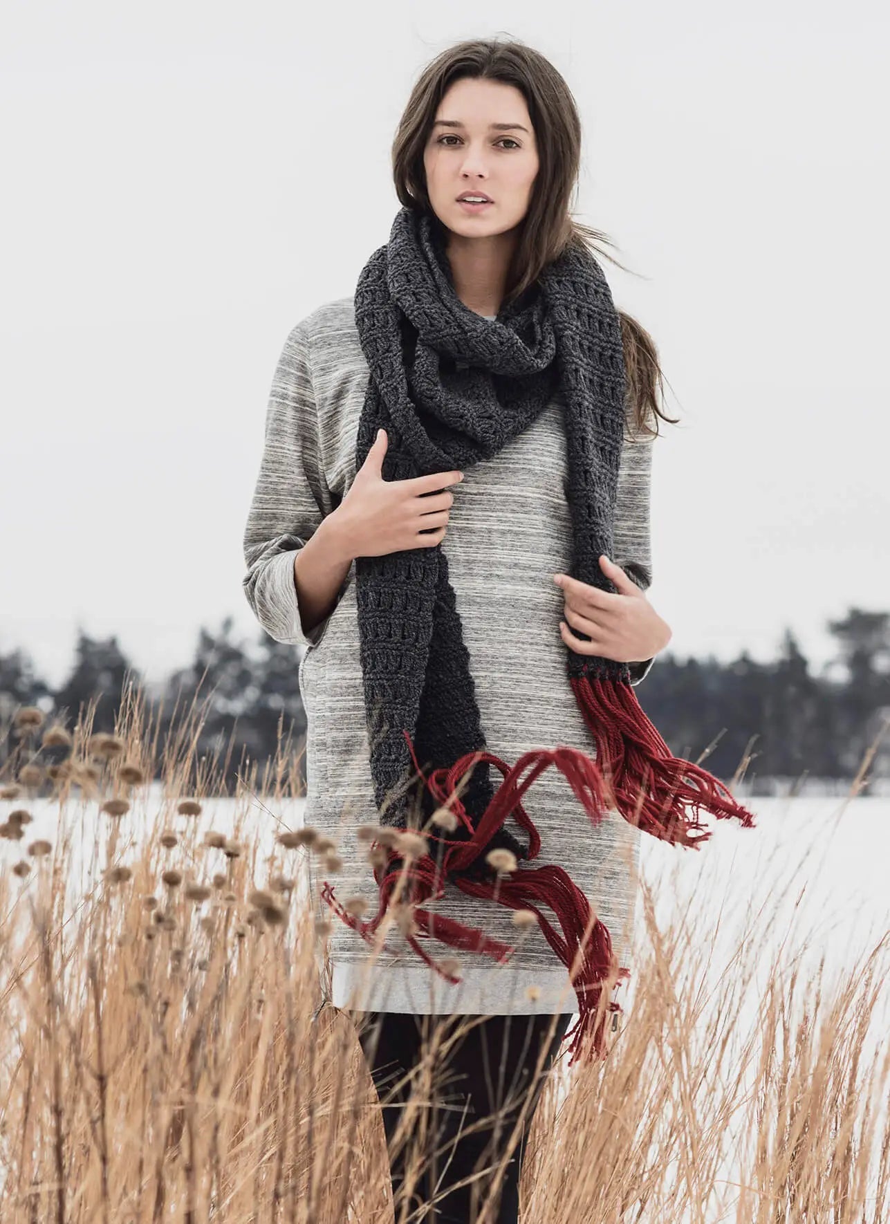 Blue Sky Fibers Silver Bay Scarf - Blue Sky Fibers - The Little Yarn Store