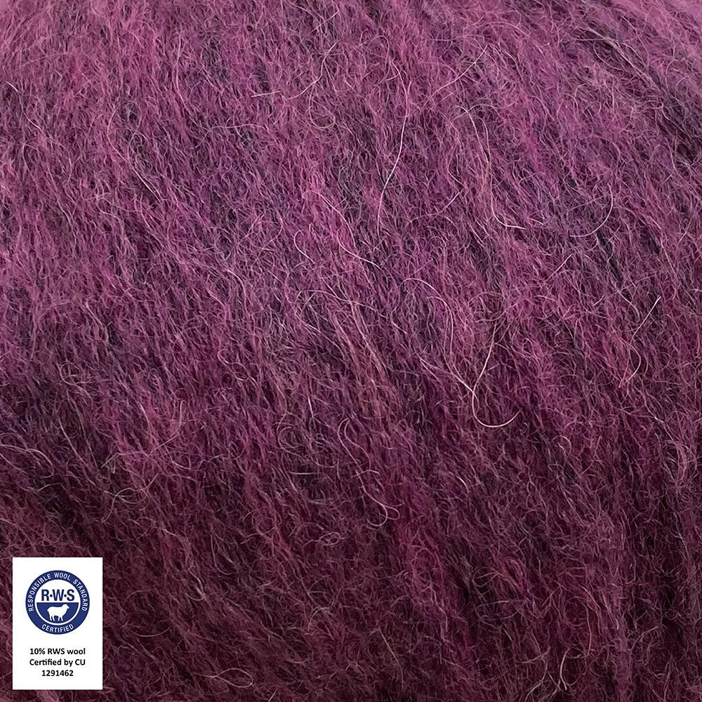 CaMaRose Snefnug - CaMaRose - 7820 Blomme - The Little Yarn Store