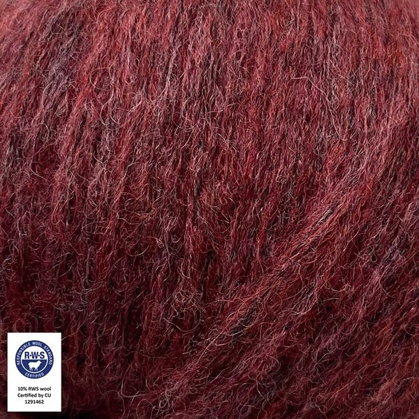CaMaRose Snefnug - CaMaRose - 7920 Støvet Bordeaux - The Little Yarn Store