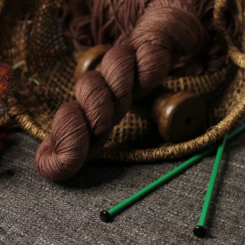 Chardyglen Designs Fluff Not Your Granny's Brown Chardyglen Designs | The Little Yarn Store