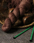 Chardyglen Designs Fluff Not Your Granny's Brown Chardyglen Designs | The Little Yarn Store