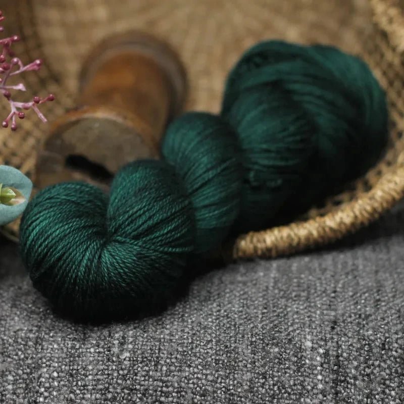 Chardyglen Designs Merino Silk Bunya Pine Chardyglen Designs | The Little Yarn Store