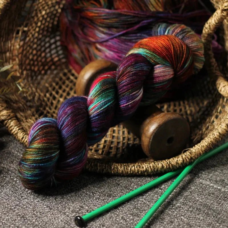 Chardyglen Designs Merino Silk Deconstructed Rainbow Chardyglen Designs | The Little Yarn Store