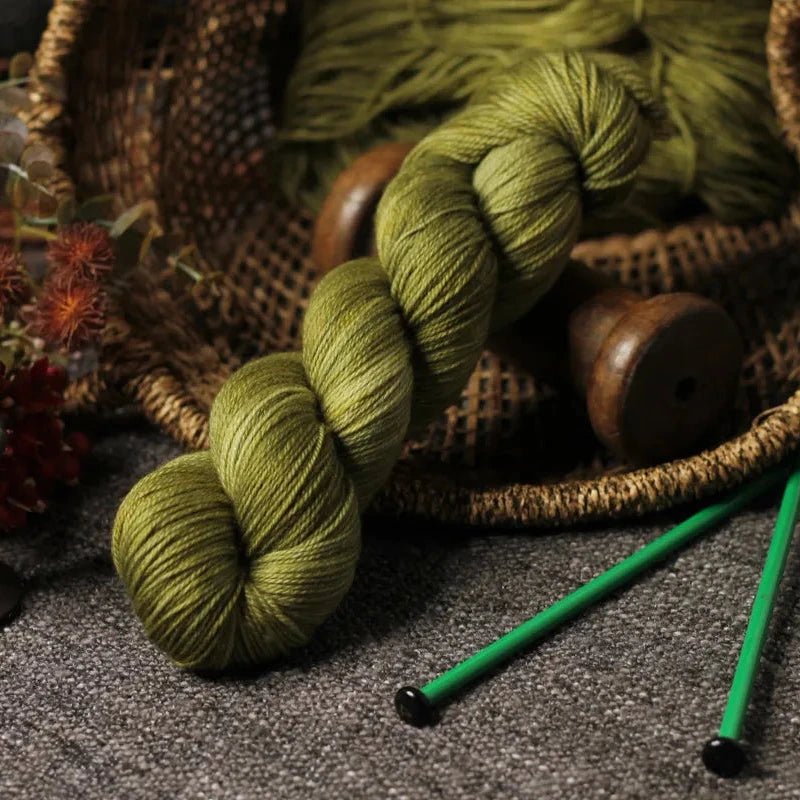 Chardyglen Designs Merino Silk Dirty Martini Chardyglen Designs | The Little Yarn Store