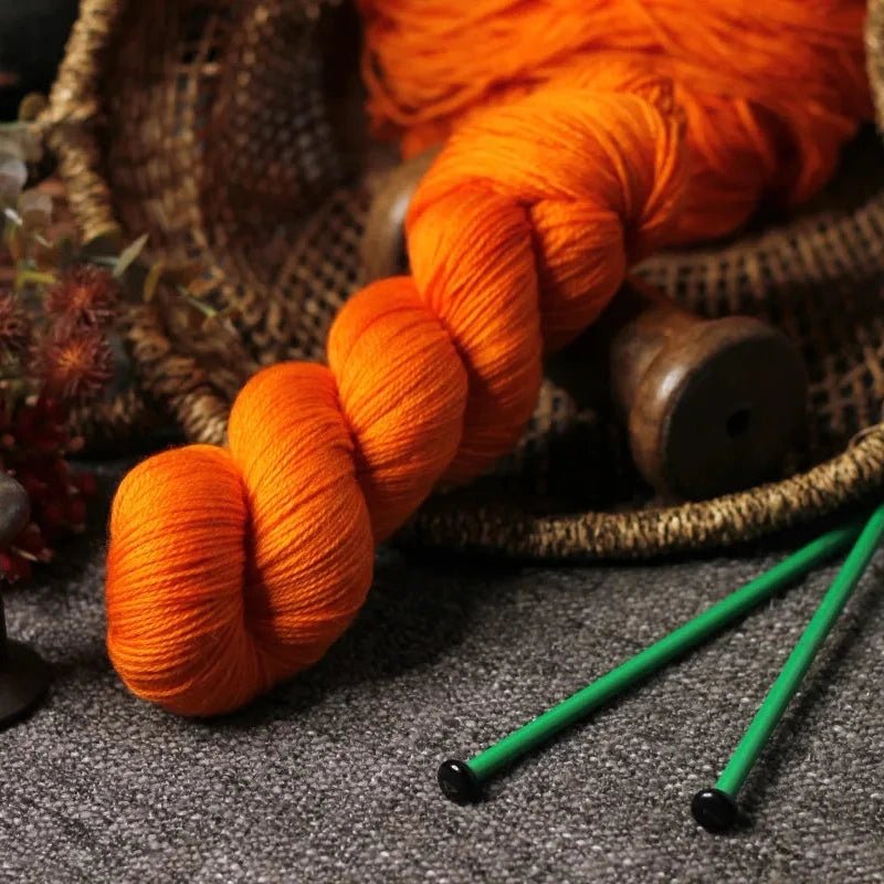 Chardyglen Designs Merino Silk I'm Not Red Chardyglen Designs | The Little Yarn Store