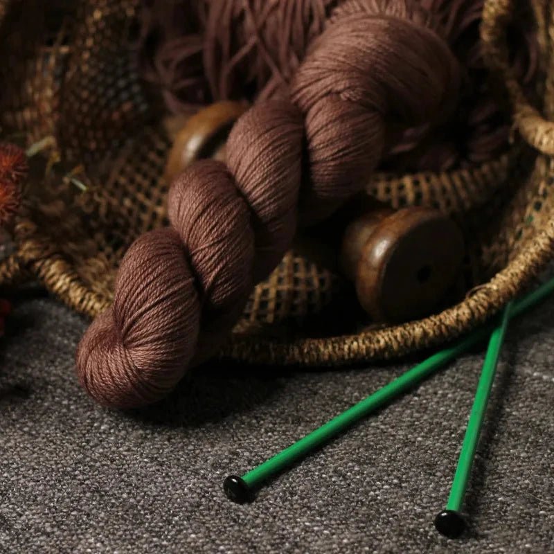 Chardyglen Designs Merino Silk Not Your Granny's Brown Chardyglen Designs | The Little Yarn Store