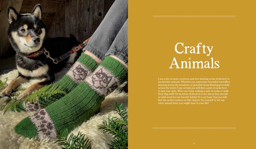 Charming Colorwork Socks: 25 Delightful Knitting Patterns for Colorful, Comfy Footwear - Charlotte Stone - The Little Yarn Store