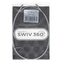 ChiaoGoo SWIV360 Silver Cables - ChiaoGoo - 5 cm - The Little Yarn Store