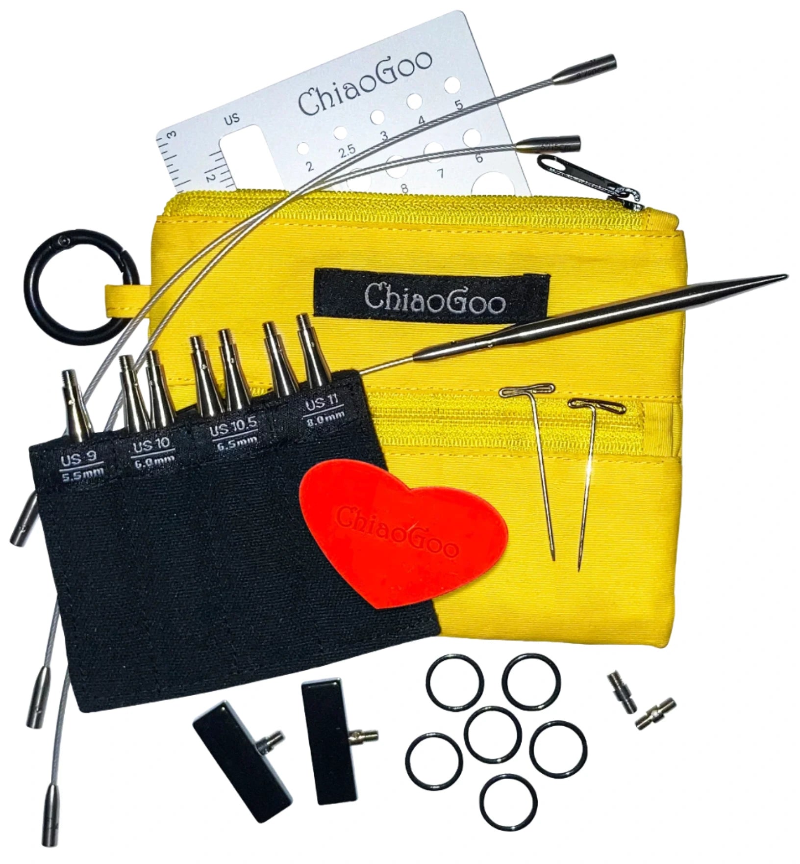 ChiaoGoo TWIST Shorties Interchangeable Sets - ChiaoGoo - 3&quot; - The Little Yarn Store