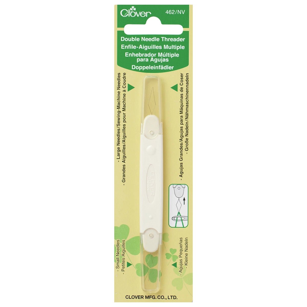 Clover Double Needle Threader - Clover - The Little Yarn Store