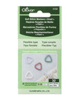 Clover Soft Triangle Stitch Markers - The Little Yarn Store - Small - The Little Yarn Store