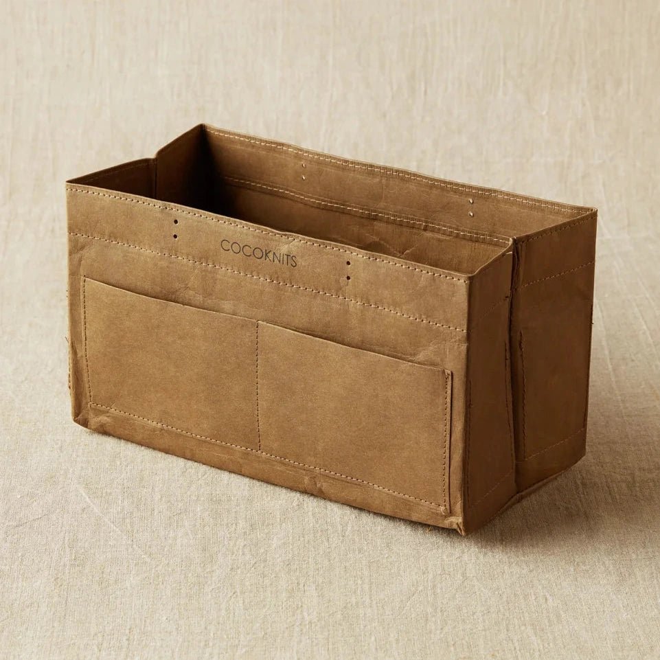 Cocoknits Kraft Caddy - Cocoknits Olive - The Little Yarn Store