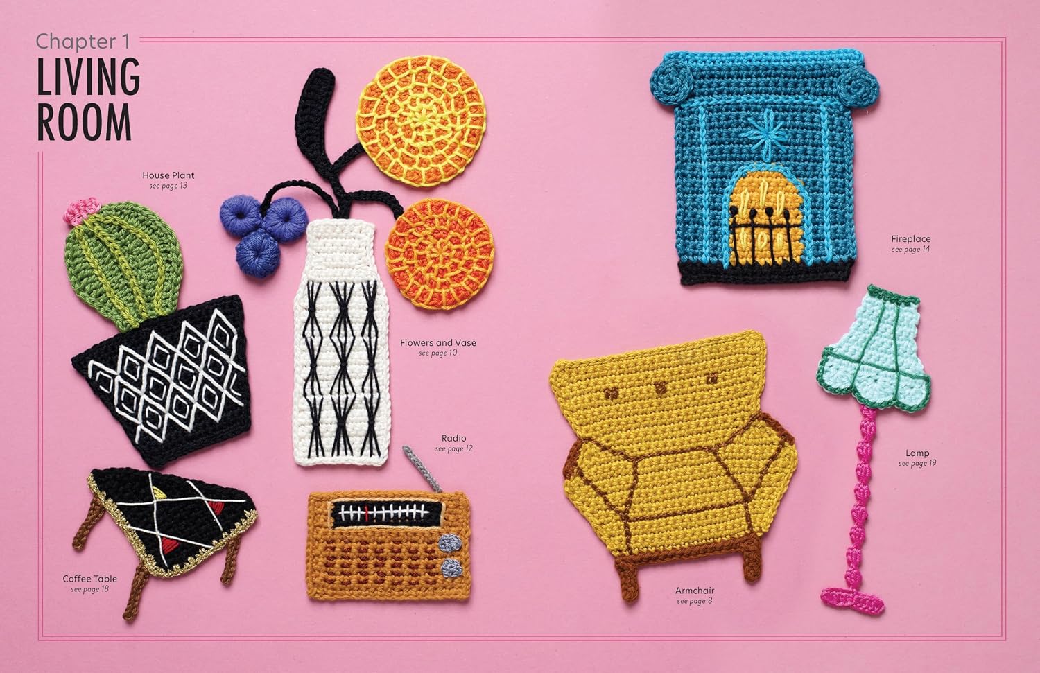 Cozy Crochet Motifs: 75 Playful Motifs with a Modern Retro Style - Tuija Heikkinen - The Little Yarn Store