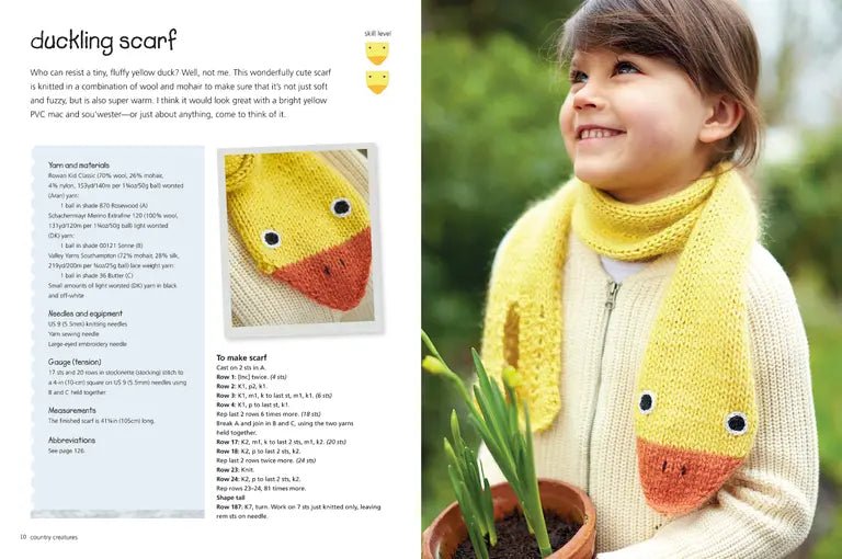 Cute Knitted Animal Scarves, Socks, and More - Fiona Goble - The Little Yarn Store