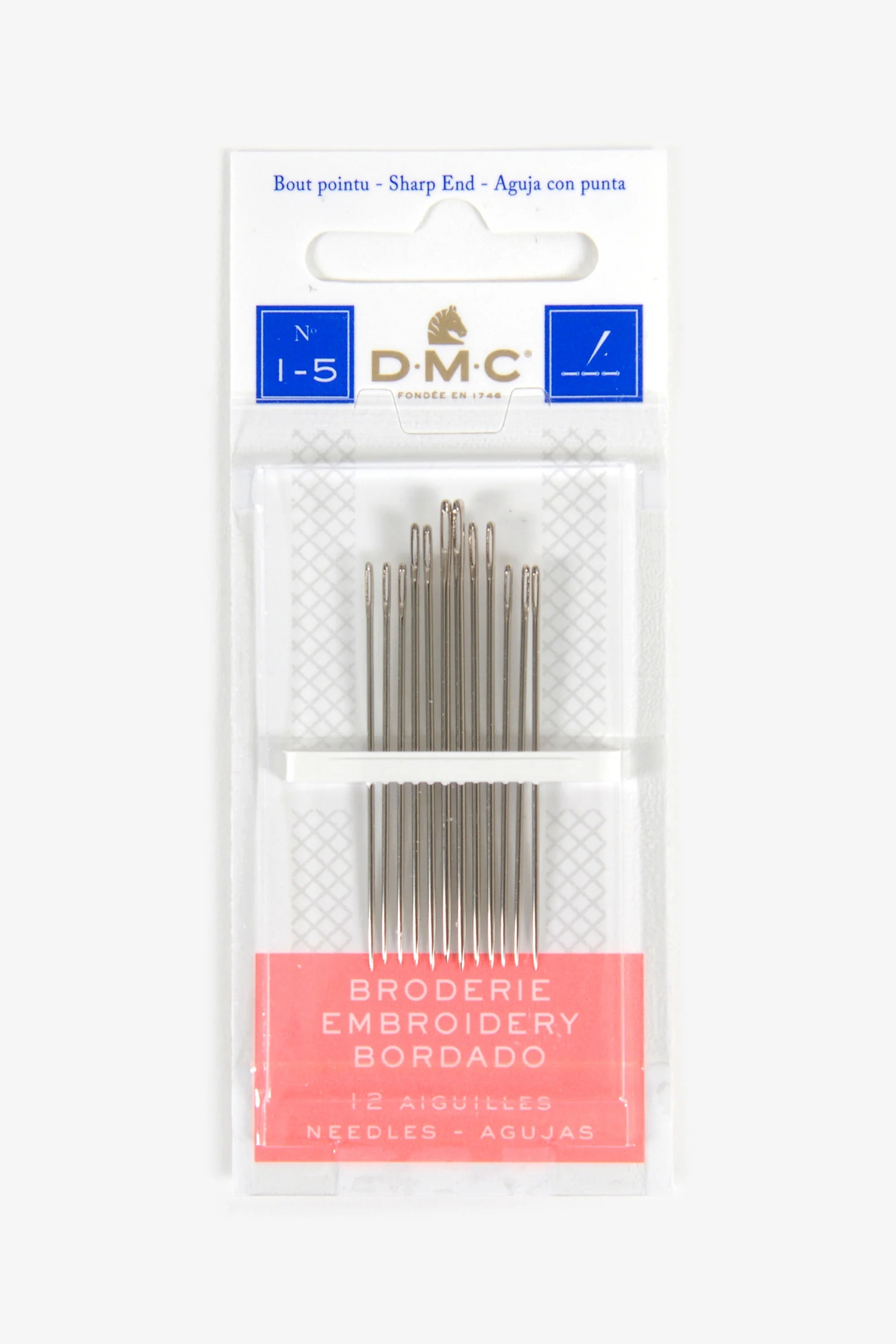 DMC Embroidery Needles - DMC - 1-5 - The Little Yarn Store