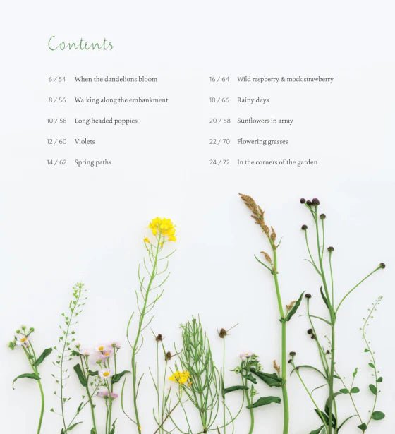 Embroidered Wild Flowers - Kazuko Aoki - The Little Yarn Store