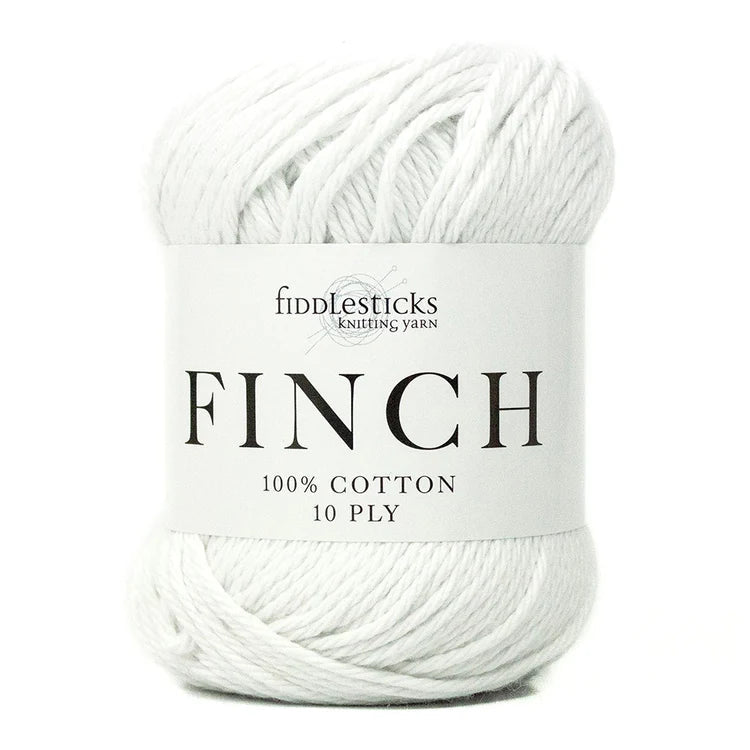 Fiddlesticks Finch - Fiddlesticks - 6201 White - The Little Yarn Store