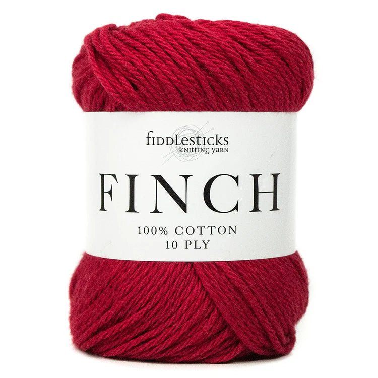 Fiddlesticks Finch - Fiddlesticks - 6211 Red - The Little Yarn Store