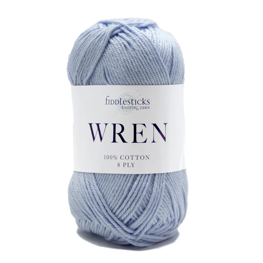 Fiddlesticks Wren - Fiddlesticks - 040 Pastel Blue - The Little Yarn Store