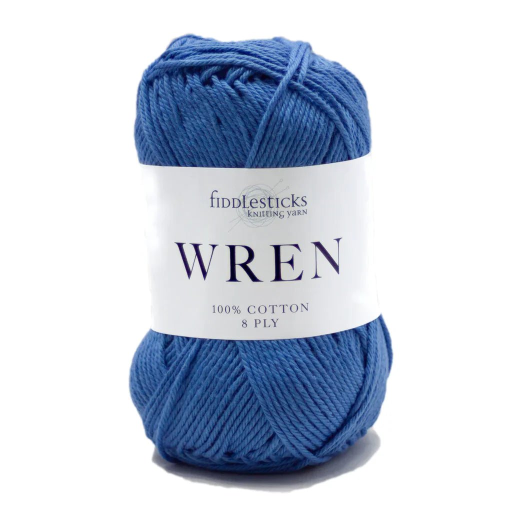 Fiddlesticks Wren - Fiddlesticks - 041 Azure - The Little Yarn Store